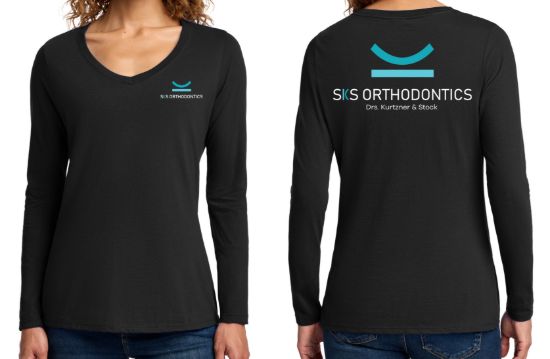 Picture of Women's SKS V-Neck Long Sleeve Shirt